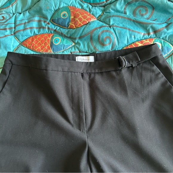 Reitmans Black Pants with lovely detail at the waist line - Picture 12 of 12